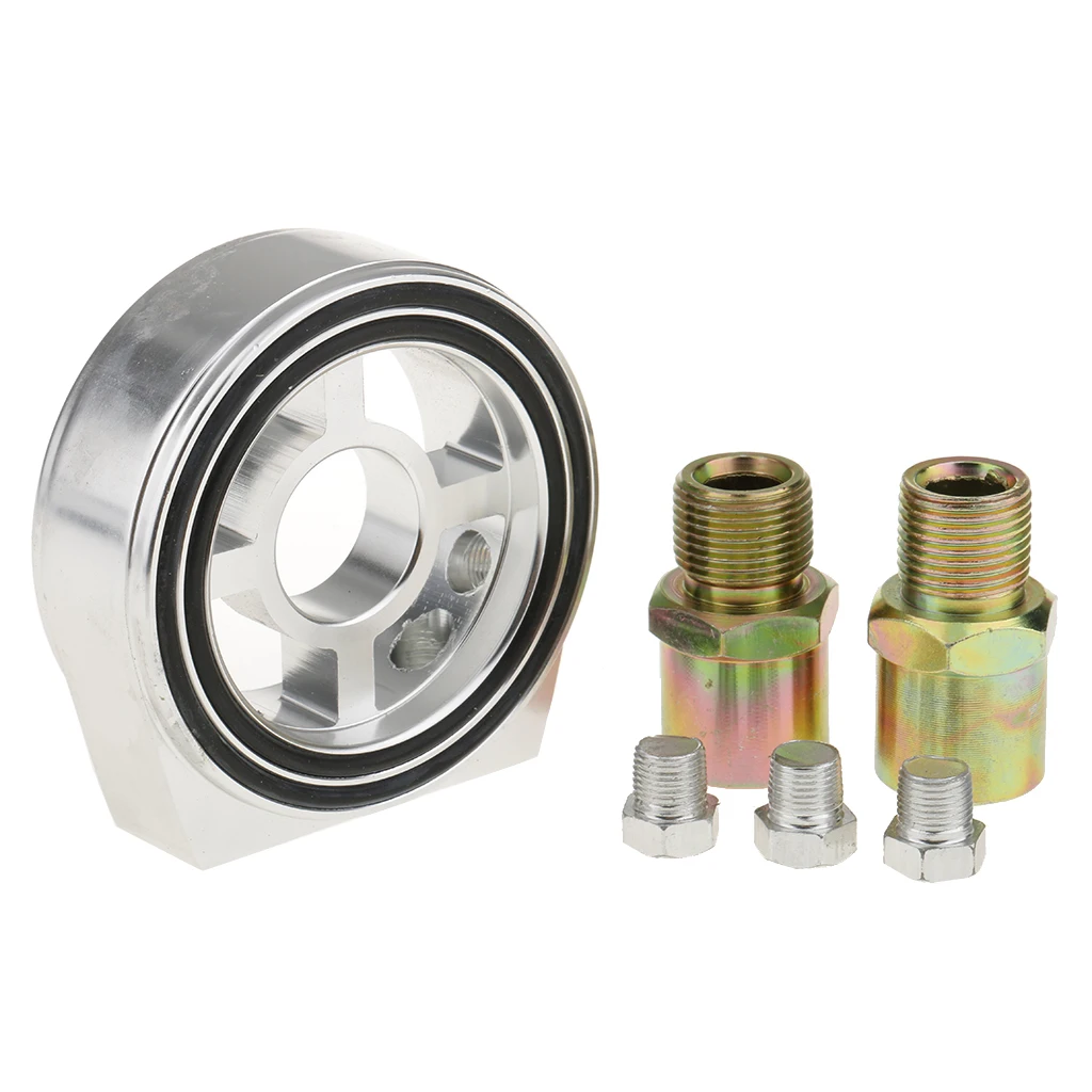 

1 Set Replacement M20x1.5 3/4"-16 UNF AN8 Oil Filter Cooler Sandwich Plate Adapter