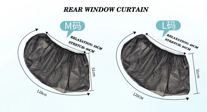 Регулируемый авто боковые зеркала заднего вида, навес от солнца для окон автомобиля из сетчатого материала крышка козырек щит Зонт 2 шт./компл. 110*50 см 120*50 см УФ-защита
