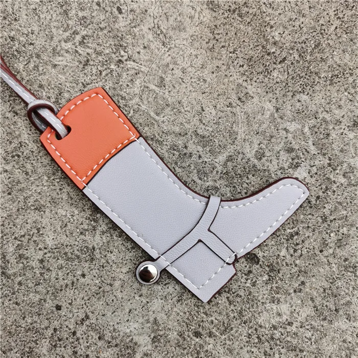 Key Chains Key Rings Key Chain Accessories DIY Fashion Luxury PU Faux Leather Boot Shoes Keychain Pendant For Women Ladies Bag Charm Accessories Ornament Gifts