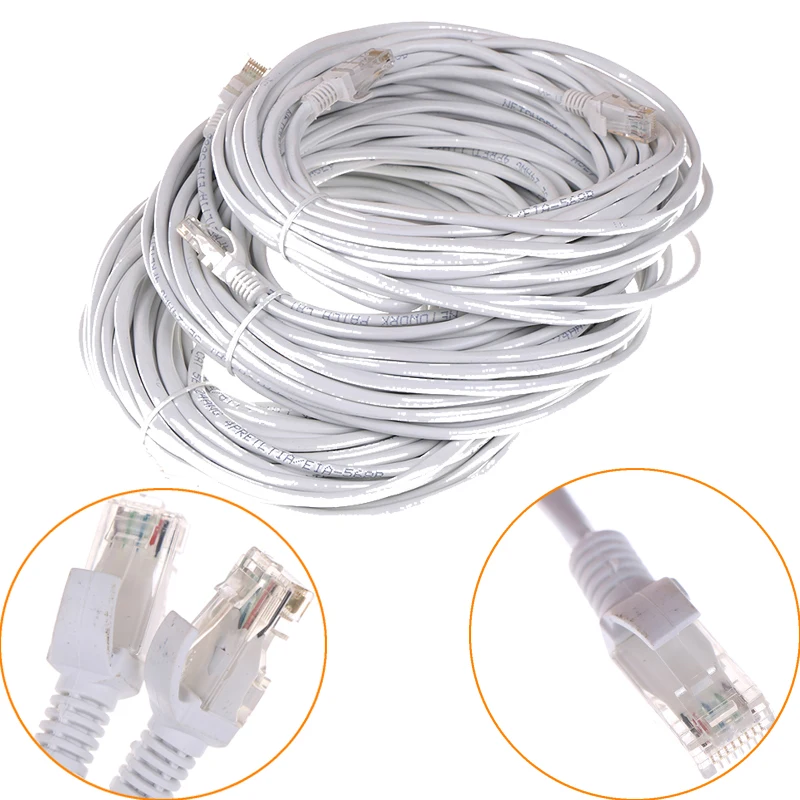 XQ230-237 RJ45 Network LAN Cable Router Computer Cable 10/15/20/30M Network Cable Cat5e Ethernet Cable