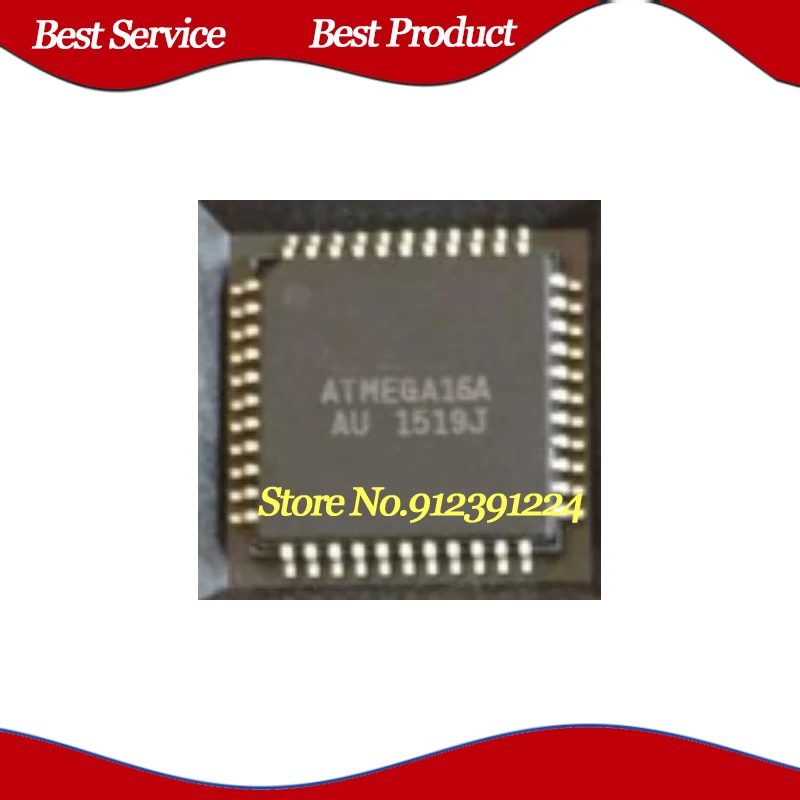 

10 шт. ΦATMEGA16A-AU QFP44 Новый и оригинальный телефон