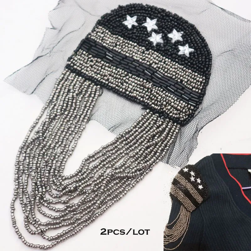 beading tassel patches for clothes