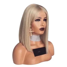 Парики короткие прямые синтетические волосы полные парики для женщин термостойкие объемные синтетические волокна KG66