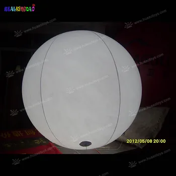 

LED Lighting 1.5m/2m Giant PVC inflatable balloon sky balloon helium balloon for advertising events