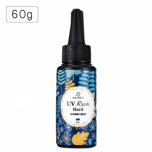 60g 25 г/60 г/100 г УФ-клей из смолы, прозрачный гель, жесткий тип, солнечный ультрафиолетовый, затвердевающий, активированный, для рукоделия, ювелирная форма, клей - Цвет: 60g