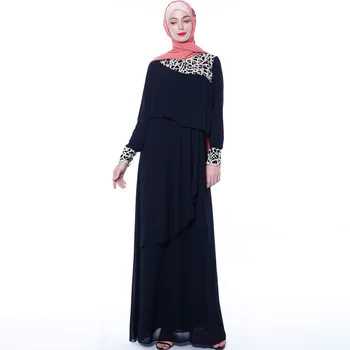 

Vestido Largo Abaya Dubai Kaftan Pakistani Arabic Muslim Hijab Dress Women Robe Musulmane Longue Caftan Turkish Islamic Dresses