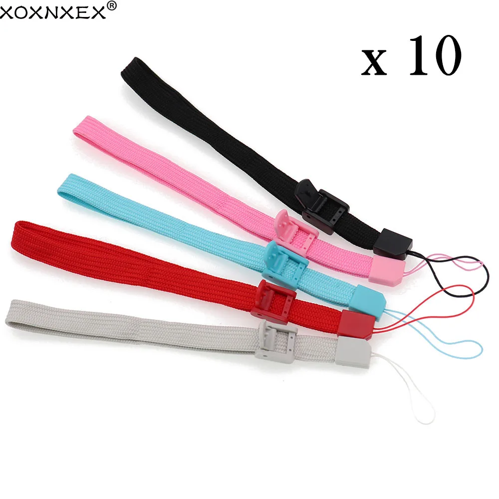 10 Pz Nuovo Universale Adatto Colth Corda Da Polso Neutro Appeso A Mano Cinghia Per Nintendo Wii Telecomando Psp Ds Dsl Interruttore Controller