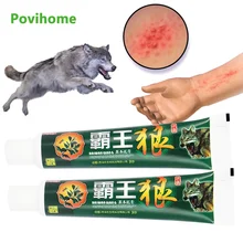 15g veneno de lobo pomada erval creme antibacteriano eczema psoríase creme anti coceira alívio eczema pele erupção urticária tratamento