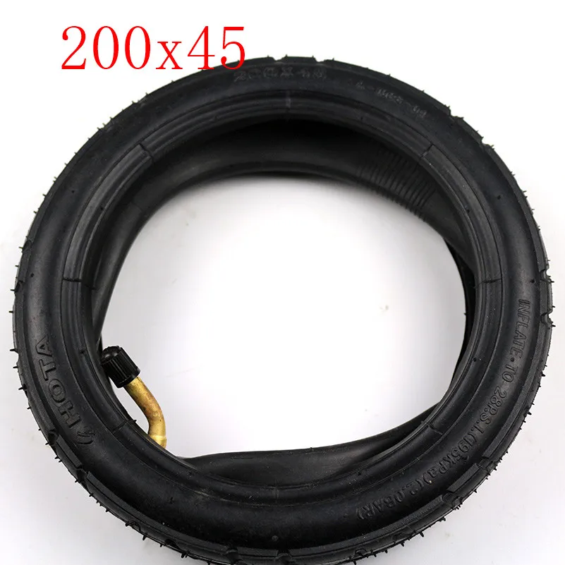 inner and outer tire 8-дюймовая шина 200x45, внутренняя труба 200*45, подходит для электрического скутера, бритвенный скутер, электронный скутер, складной бритвенный электронный скутер - Цвет: inner and outer tire