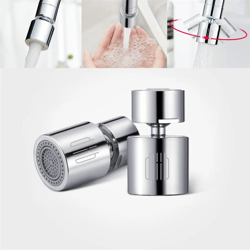 

Best Selling 2020 Products Kitchen Water Tap Saving Filter 360-Degree Double Function 2-Flow Splash-proof Drop Shipping New