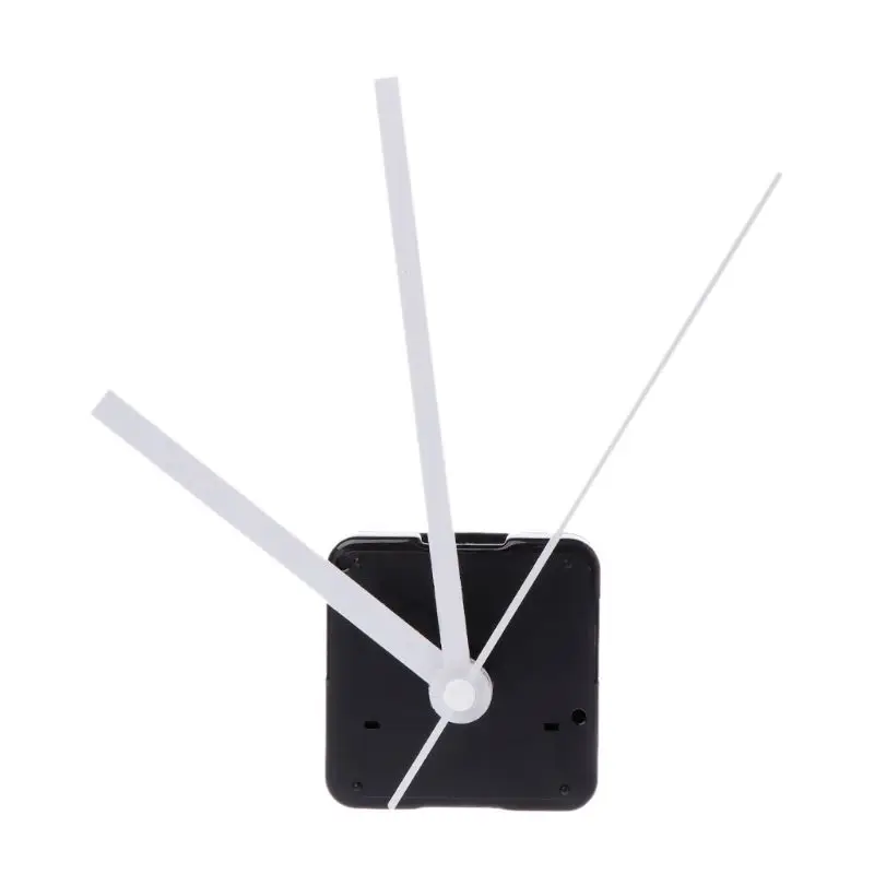 DIY Quartz Clock Movement Mechanism Non Ticking DIY Wall Clock Mechanisms with Hands Set for Repair Parts Replacement 