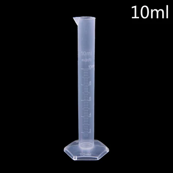 

10ml Plastic Measuring Cylinder Kitchen Measuring Tools Laboratory Supplies