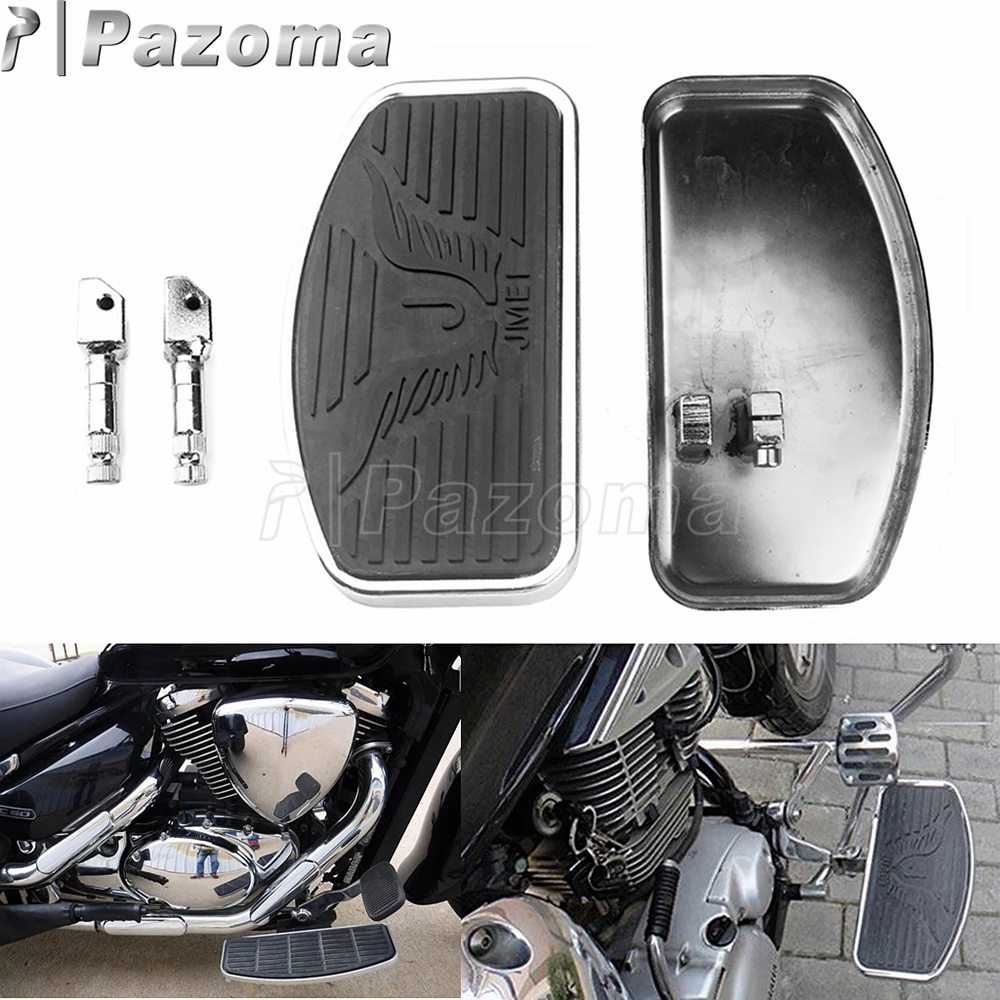 Motorcycle Footrest Driver Floorboard Front Inserts Footpegd Pedal For Yamaha V-STAR XVS 400 650 Drag Star 400/600 1988-2013 | Автомобили