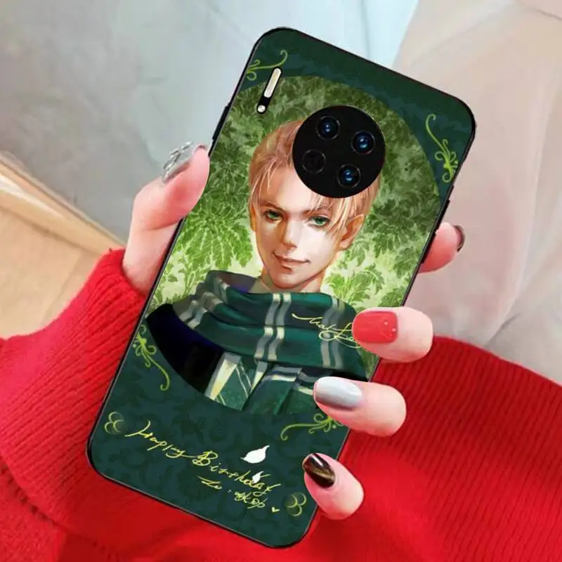 TOPLBPCS Draco Malfoy мягкий чехол для телефона huawei mate 9 10 20 30 pro lite X Y5 6 7 prime 2019 2018|Бамперы| |