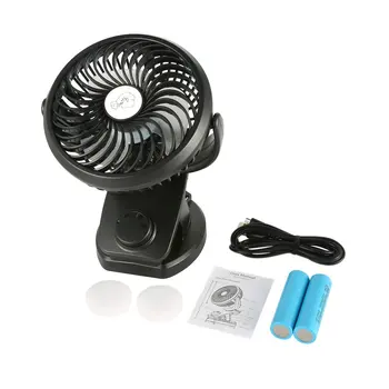 

Portable Usb Dual Battery Clip Fan Mini Portable Charging Fan Clip Small Fan Office Desktop Car Clip Fan Water Mist Fan 5v CE 5w