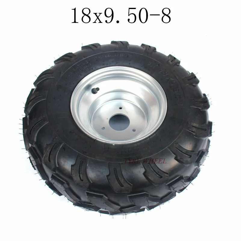 18X9. 50-8 шины и обода колеса для ATV багги Quad газонокосилка садовый трактор 150cc 200cc 250cc 300cc переднее заднее колесо