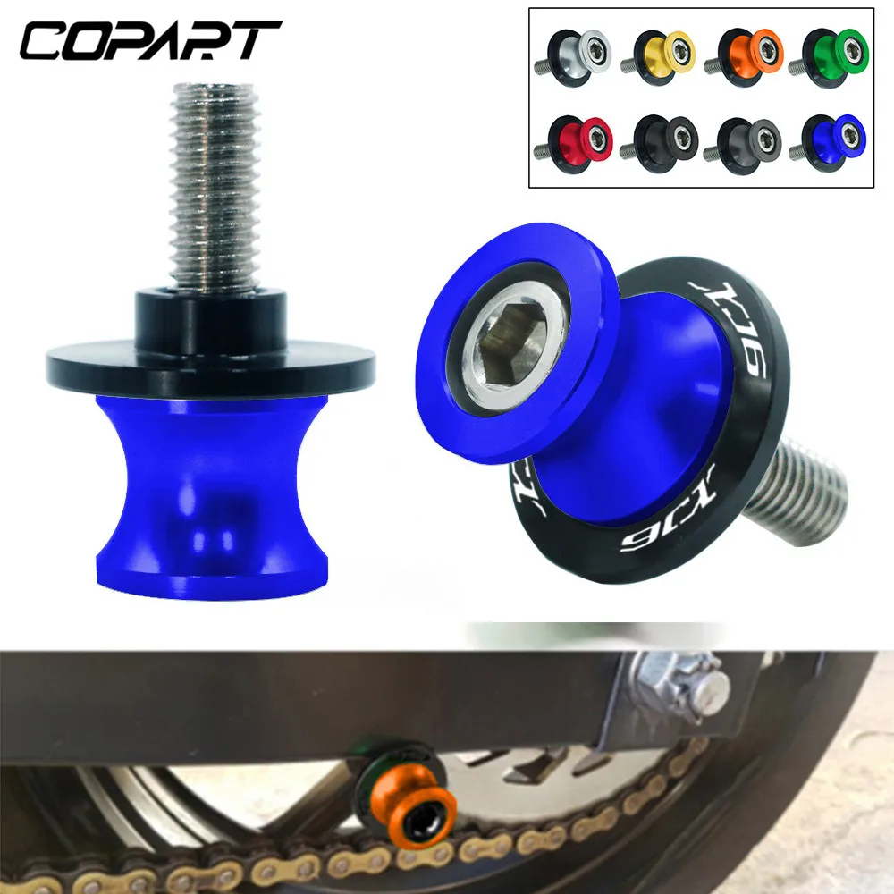 

Слайдеры для мотоциклов YAMAHA XJ6, универсальные, 2 шт., M6, катушки с винтовой подставкой