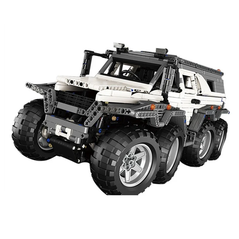 DHL13088 2578 шт. Avtoros Shaman 8x8 Siberia Technic серия внедорожников с дистанционным управлением модель автомобиля строительный блок кирпичи 23011 - Цвет: LP23011