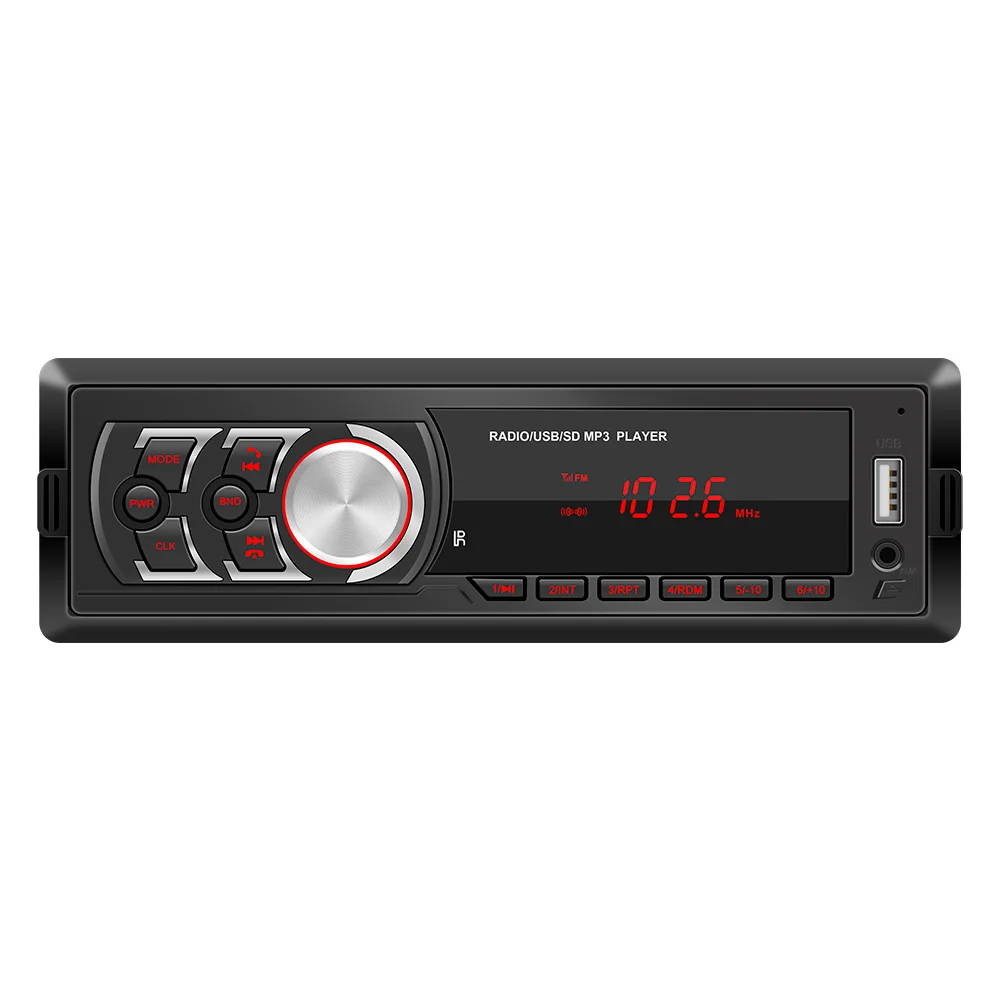12V Universal Detachable Panel Car Bluetooth MP3 Player FM Radio U Disk SD Card All-in-one Host | Автомобили и мотоциклы