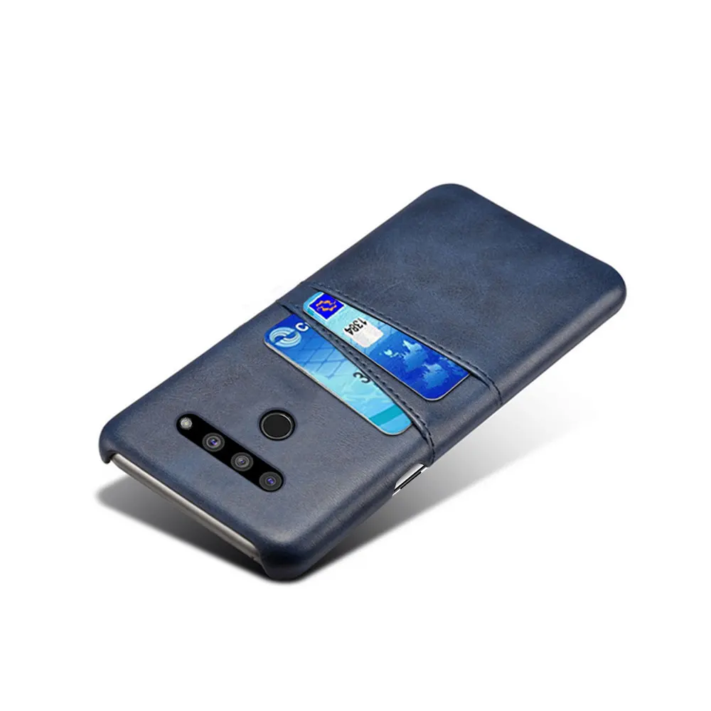 SCK кожаный держатель для карт со слотами чехол s для LG V50 чехол thinq тонкий гибридный жесткий пластиковый чехол для телефона