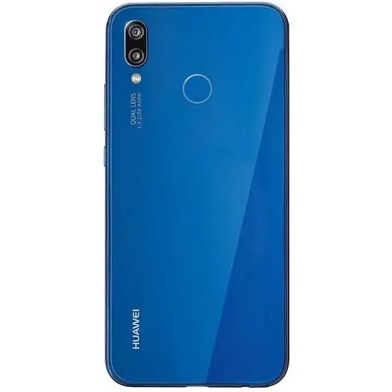 HUAWEI P20 Lite смартфон 4 Гб 64 Гб 5.84 дюймов AI камера 3000 мАч батарея Android 8,0 Поддержка NFC - Цвет: 4G64G Klein Blue