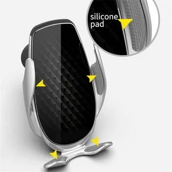 

Sensing Wireless Car Charger Auto-Clamping 10W SUV Phone Pad Mount Holder