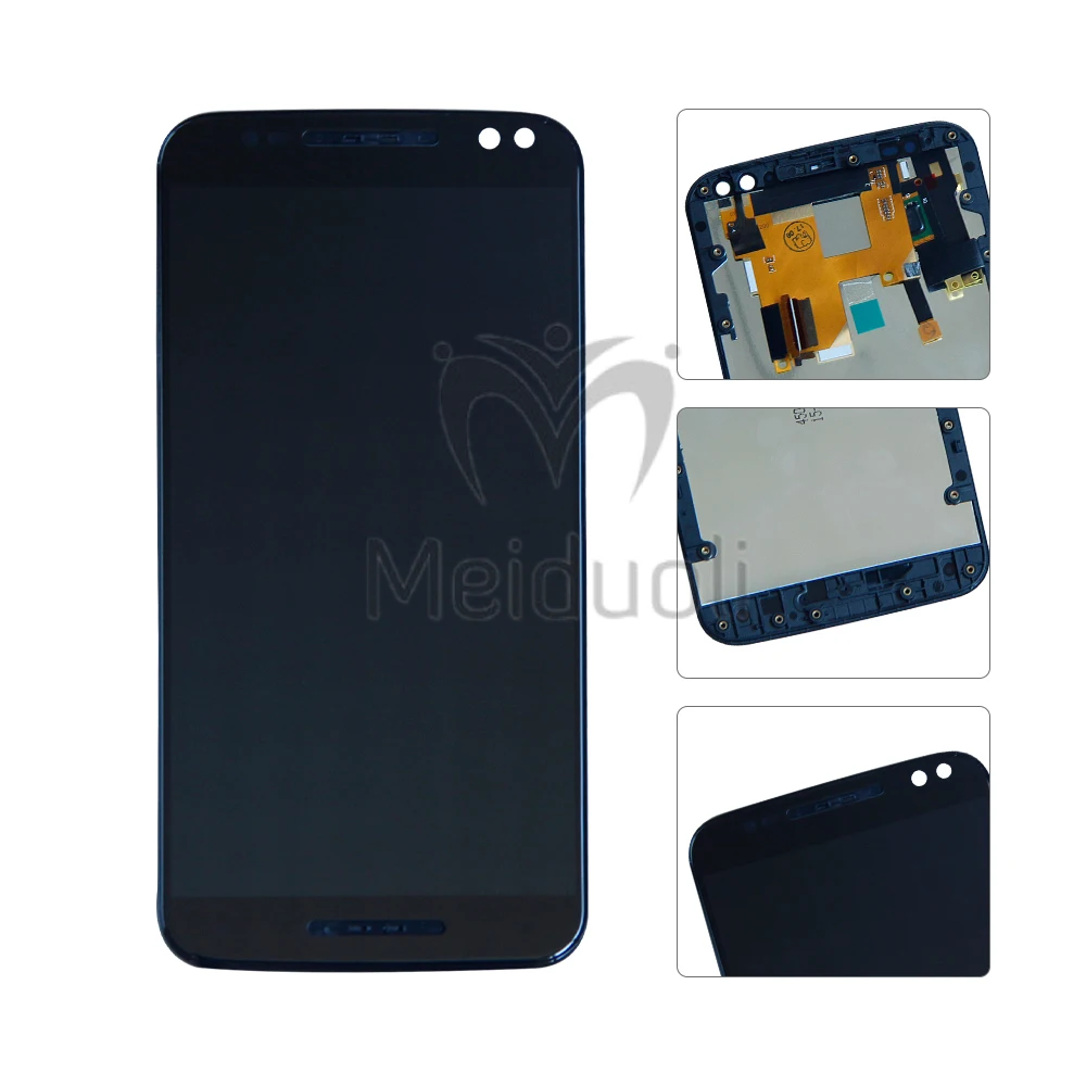 

For Moto X Style XT1572 2560x1440 LCD Display Touch Screen Digitizer Assembly Replacement With Frame