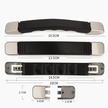 Luggage Handle Grips pull rod box Replacement Suitcase luggage accessorie  high quality plastic cremovable grip repair handlebar