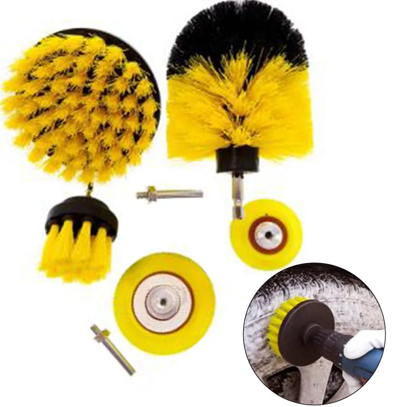 Щетка для чистки сверла, скруббер, жесткий скраб, насадка для очистки плитки
