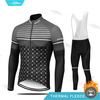 

Ropa Ciclismo Hombre Pro Team Winter Clothing Thermal Fleece Cycling Jersey Long Sleeve Clothes Biking Warm Kit Ropa Ciclismo