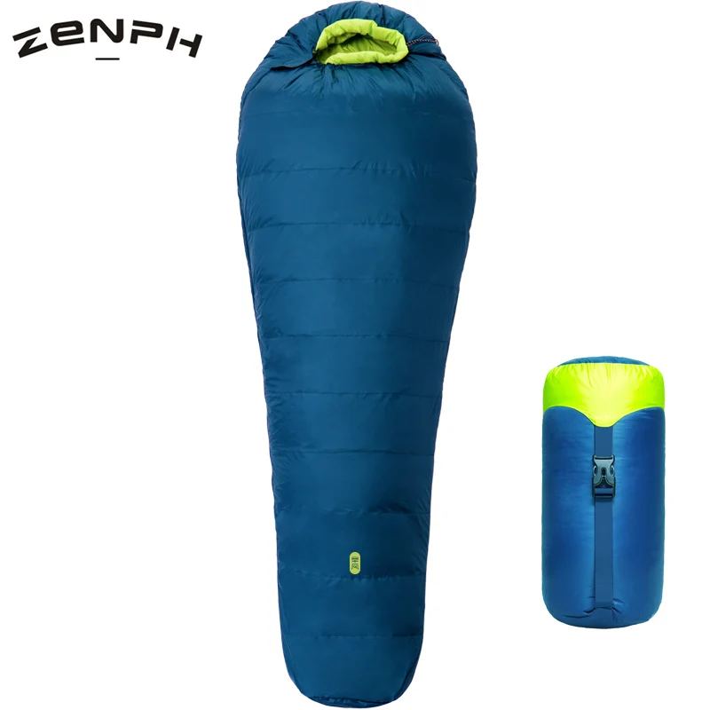 Buy  Zenph Camping Sleeping Bag Ultra-light Outdoor Waterproof Sleeping Bag Mummy 300G Goose Down Bag Ke