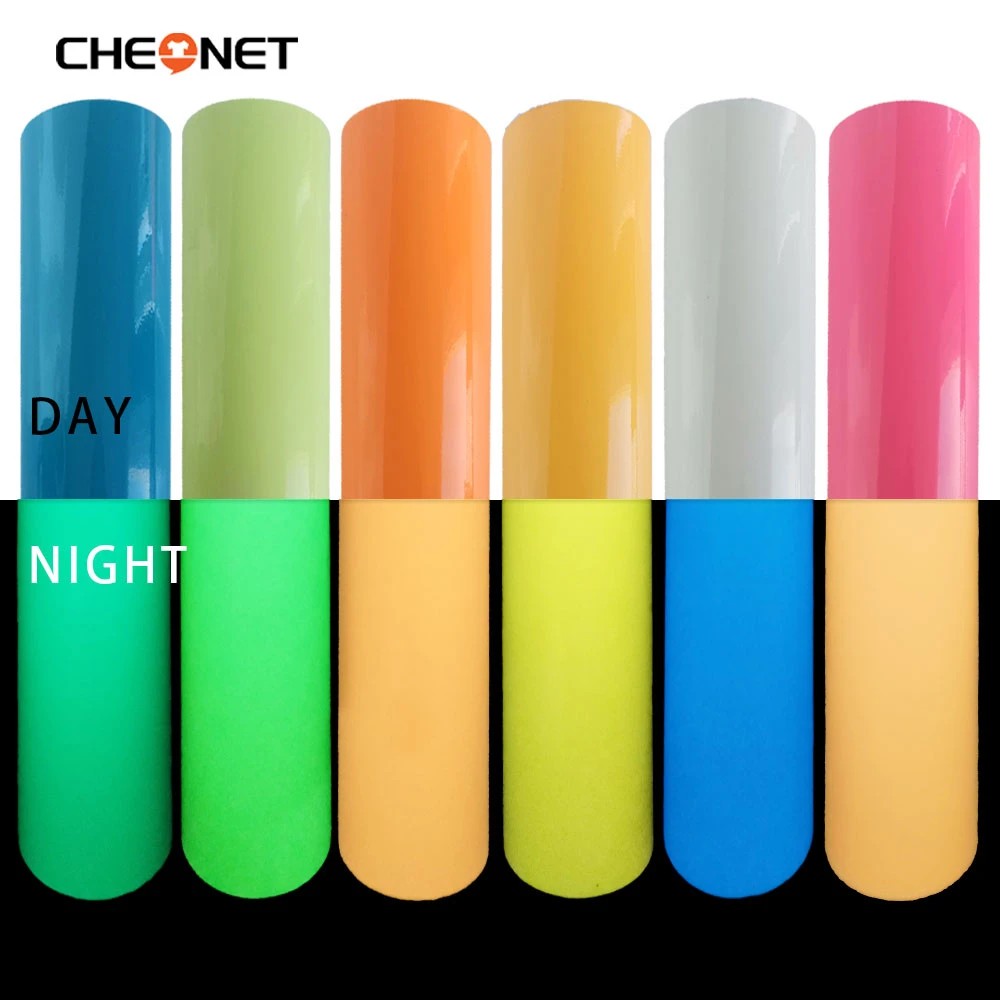 Glow In The Dark Permanent Vinyl For Cricut Luminous Adhesive Vinyl