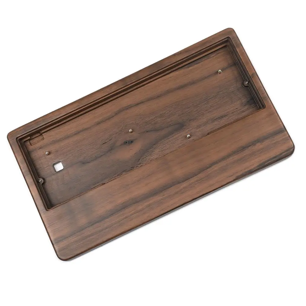 Capa de Pulso de Madeira de Bambu Gh60 Descanso em para 60 Mini Teclado Mecânico Compatível com Pok3r Dz60 Yd60mq Xd64