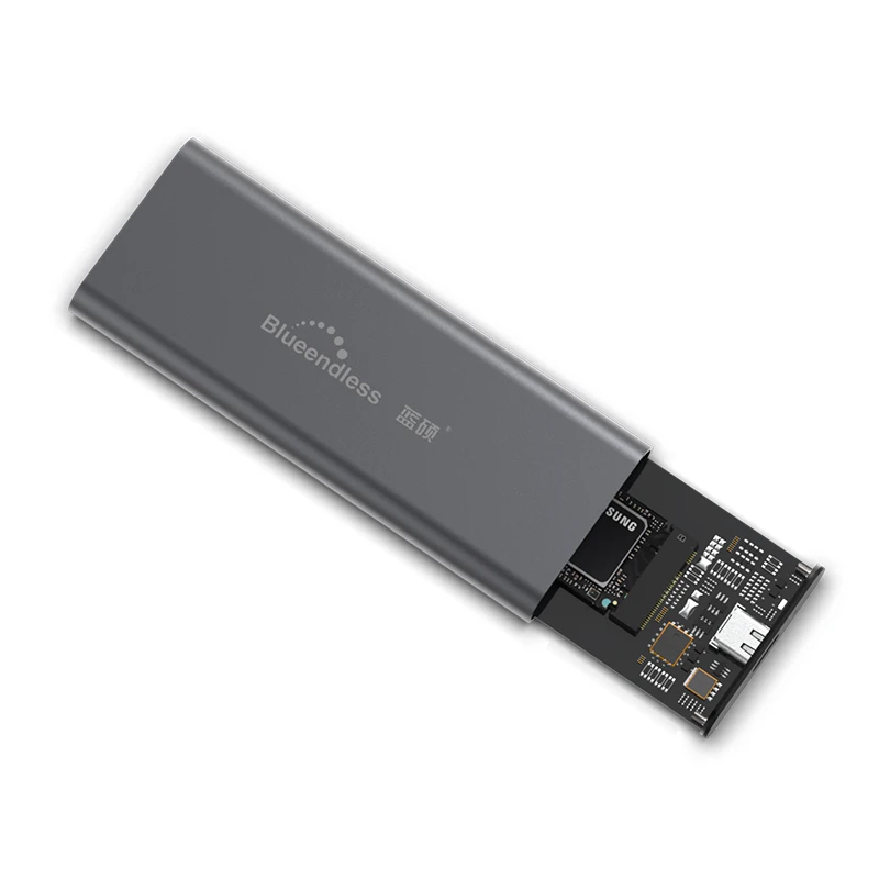 Blueendless Pcie M.2 Накопитель Ssd с протоколом NVME корпус M Тип ключа C Usb3.1 2240/2280 Ssd чехол Полный Алюминий 10 Гбит/с внешняя коробка для твердого диска