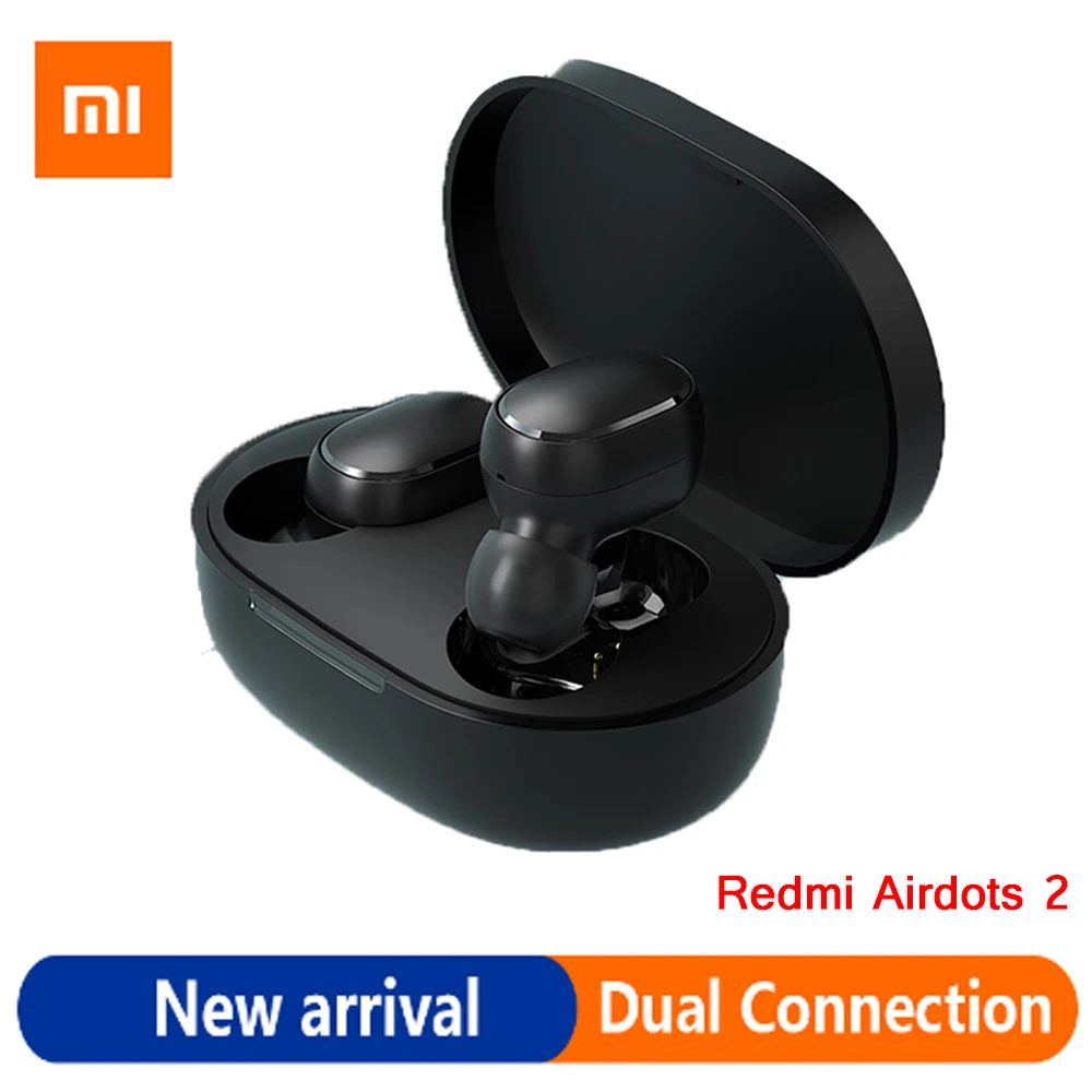 Xiaomi Redmi AirDots 2 Wireless Bluetooth 5.0 Charging Earphone In Ear stereo bass Earphones