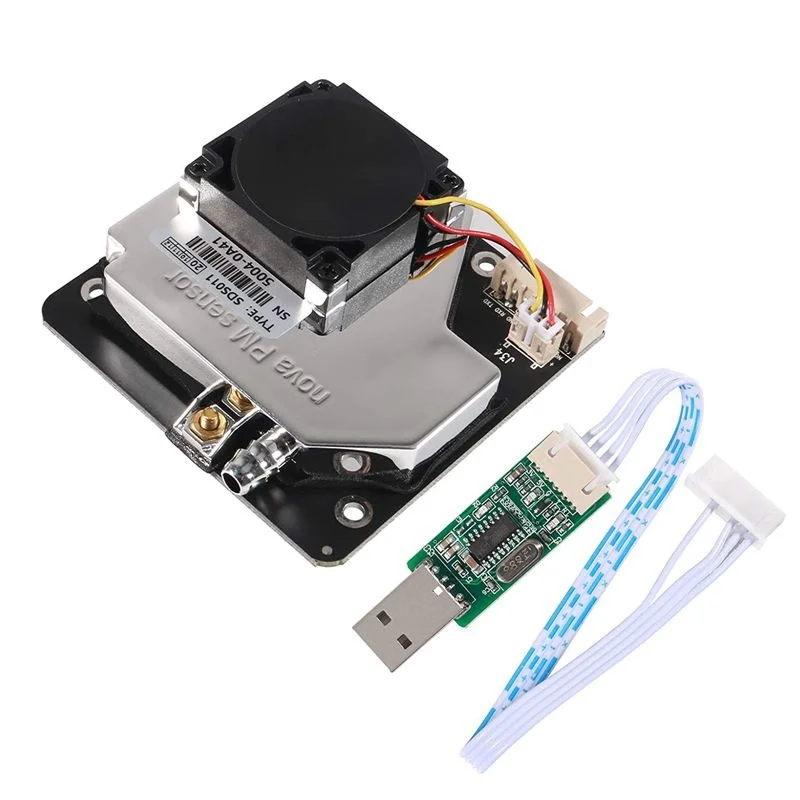 

New PM Sensor SDS011 High Precision PM2.5 Air Quality Detection Sensor Module Super Dust Sensors Digital Output For Arduino