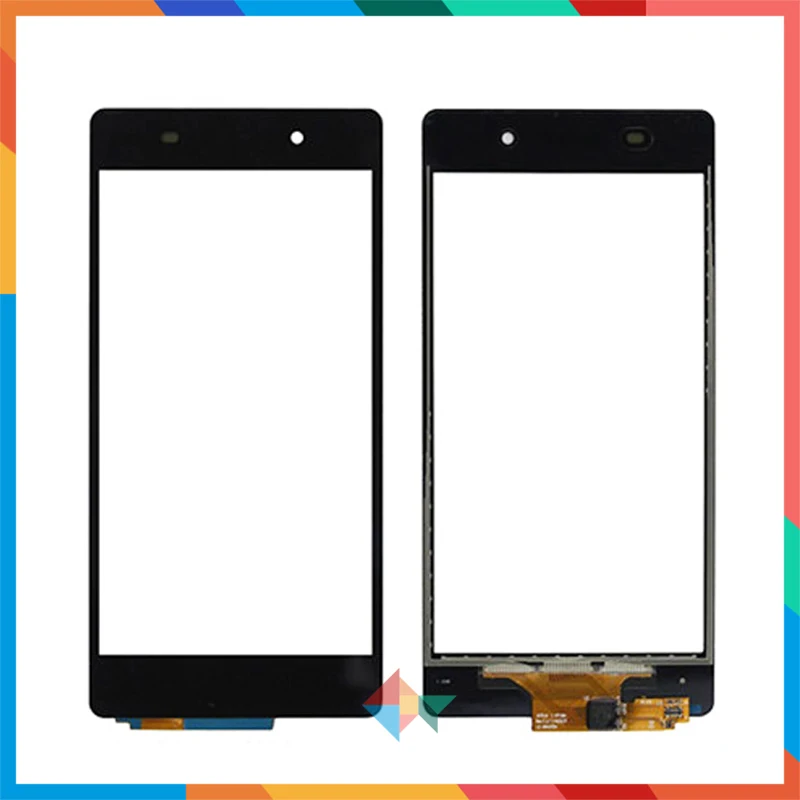 50pcs/lot High Quality 5.2&quot For Sony Xperia Z2 L50w D6502 D6503 Touch Screen Digitizer Front Glass Lens Sensor Panel | Мобильные