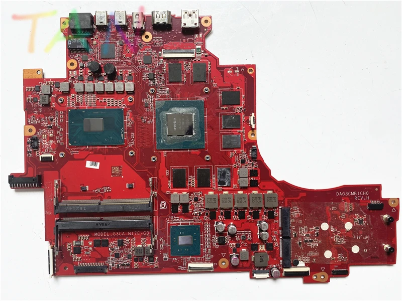 Материнская плата ноутбука DAG3CMB1CH0 для HP 17-AP 17T-AP i7-7700 1080 8G полностью