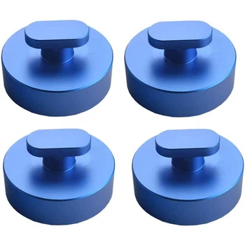 

4PCS Car Jack Support Block, Aluminum Jack Pad Lifting Pad, Floor Jack Pad for 2014+ C7 Stingray Z51 Corvette Z06 Blue