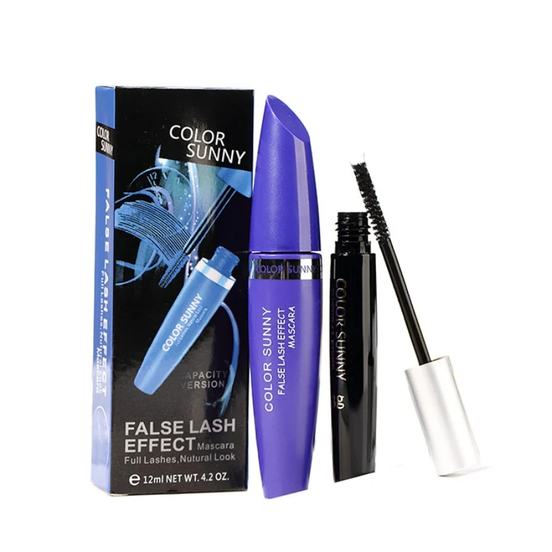 

4d silk fiber mascara and fiber suit eyelashes extend black waterproof