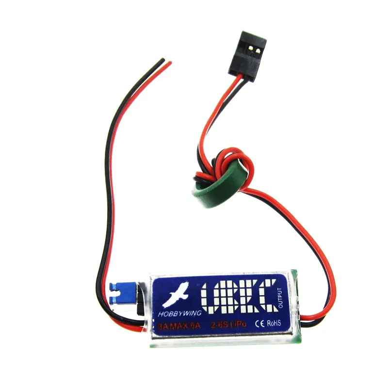 Горячий 5V / 6V HOBBYWING RC UBEC 3A Max 5A самый низкий РЧ уровень шума BEC полная защита от помех