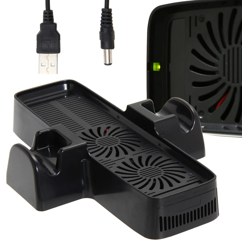 Gaming Cooling Fan Cooling Fan with Dual Dock Stand for XBOX 360 Game Controller Game accessories cooling accessories system for xbox 360 cooling cooling fan