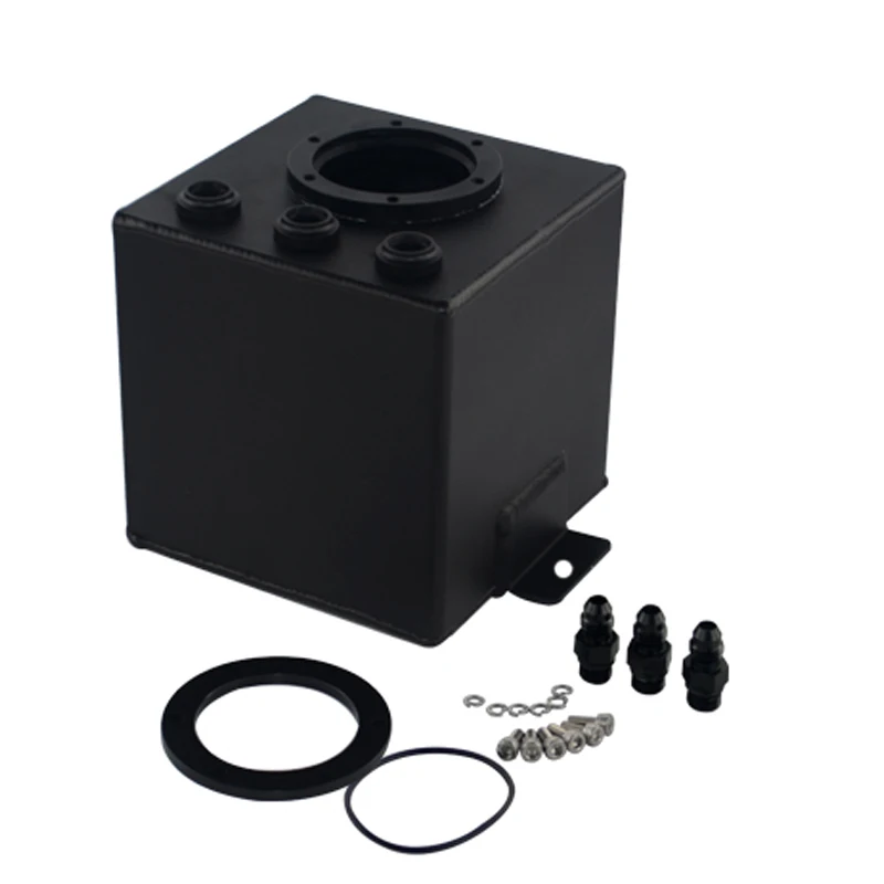Black RESO-2L алюминиевая заготовка с высоким потоком вихревого топливного перенапряжения AN6 с 3 шт 6AN фитингами - Цвет: Black
