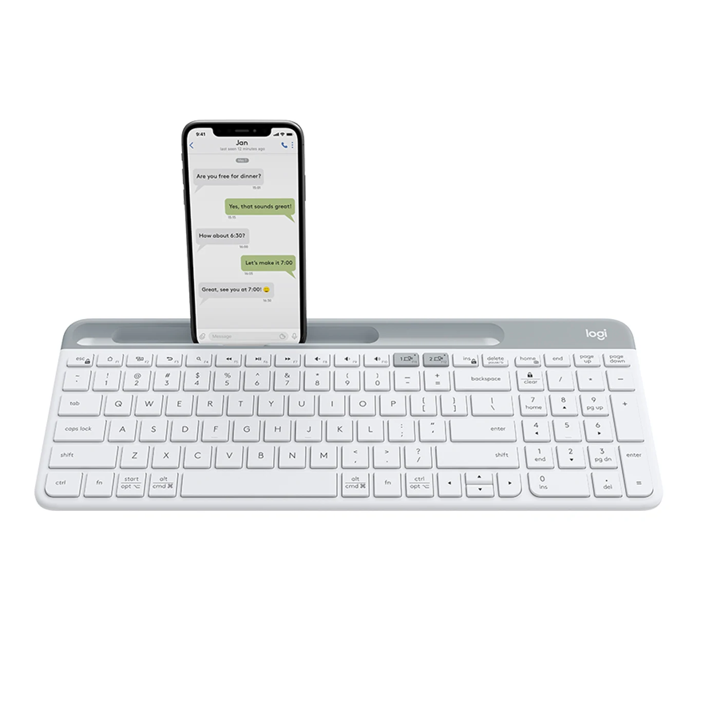 Клавиатура Logitech K580 беспроводная 2 4 ГГц Bluetooth|Клавиатуры| |