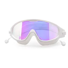 Гальванические цветные очки для плавания с большой оправой, высокое разрешение, водонепроницаемые противотуманные очки для плавания для мужчин и женщин