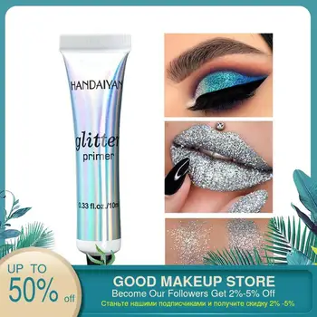 

HANDAIYAN Multifunction Glitter Eyeshadow Primer Lip Eye Multifunctional Bottom cream Eye Shadow Primer 10ML Waterproof