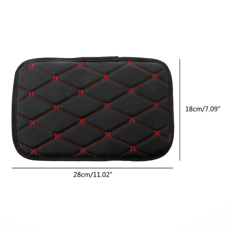 A0NE Auto Center Console Armrest Pad Seat Box Mat Cover Handrail Pillow Protector Universal Waterproof Cushion | - Цена: US $0.98 - 1.06