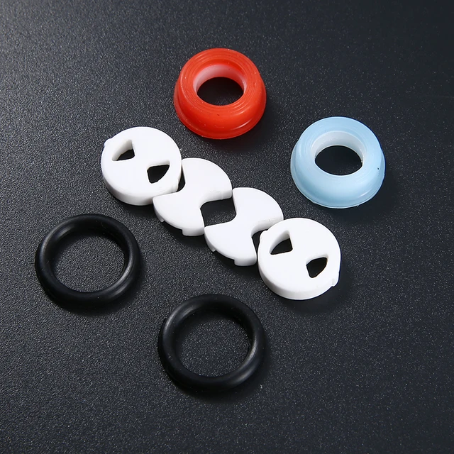 1 Kit Tartós Szelepcsap Kerámia Tárcsa És Szilícium Mosó Tömítés 1/2 ' Csere Kerti Vízcsatlakozók - Image 2