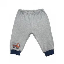 Штанишки Веселый малыш с манжетами "Маленький автолюбитель" для мальчика