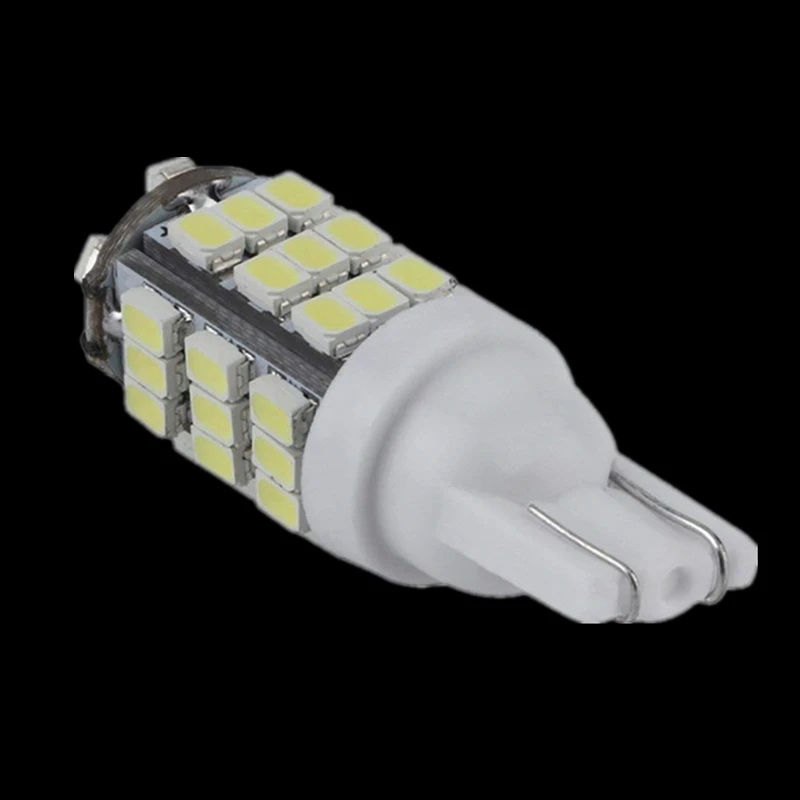 Автомобильный габаритный фонарь, сигнальная лампа без ошибок T10 Led Canbus W5W 1206 42smd, автомобильный боковой клиновидный купол, светильник для Чтения номерного знака